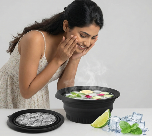 CryoBloom™ Foldable Ice Facial Bowl