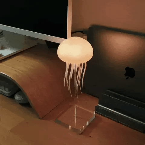 AquaGlow™ Jellyfish Lamp